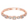 1/7 ct. tw. Diamond Stack Ring in 10K Rose Gold