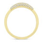 Diamond Pav&eacute; Ring in 10K Yellow Gold &#40;1/5 ct. tw.&#41;