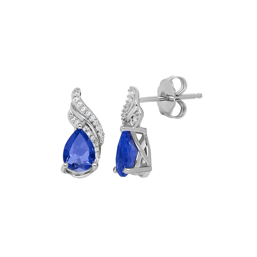 Helzberg clearance sapphire earrings