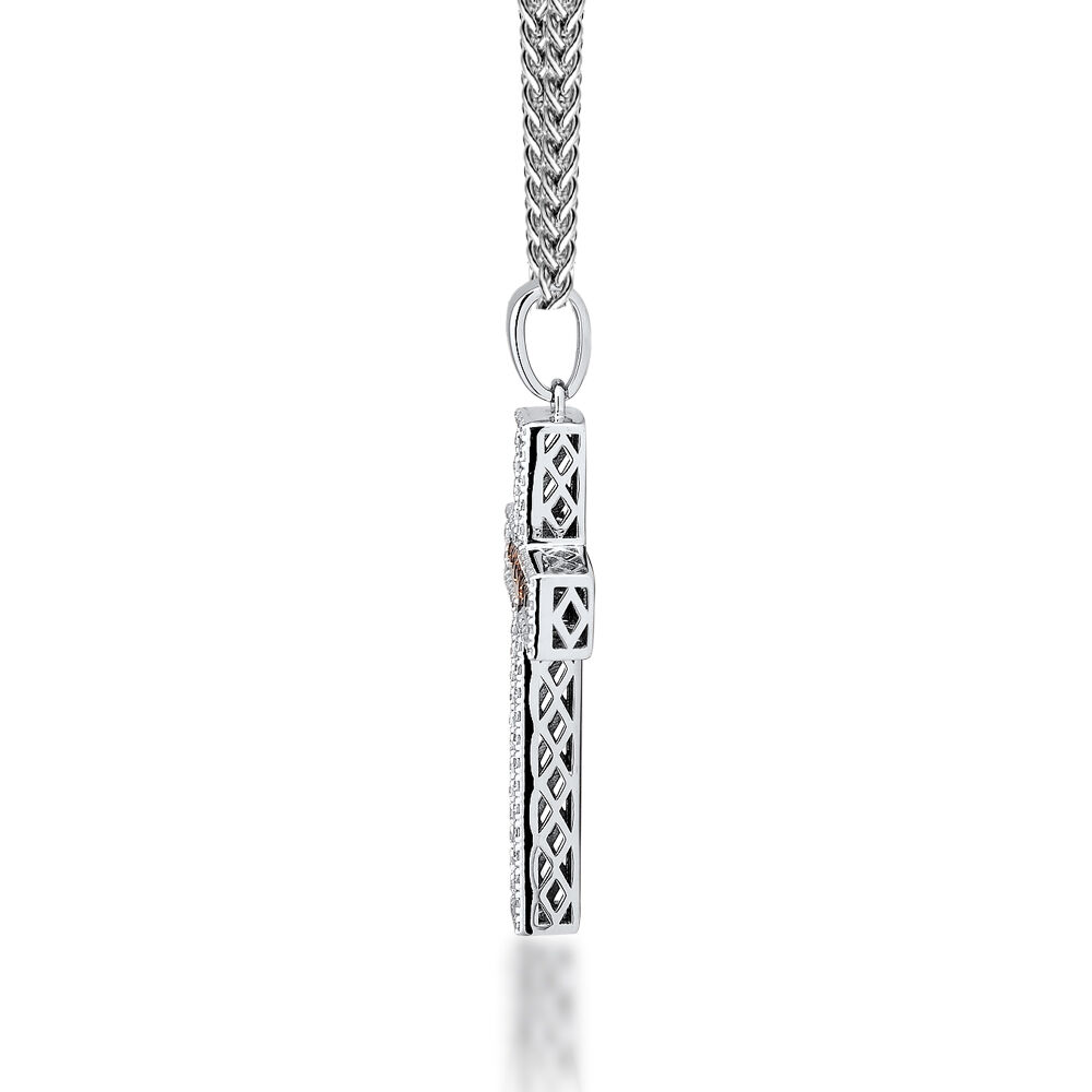 Small Lonestar Cross Pendant in Silver – DelBrenna