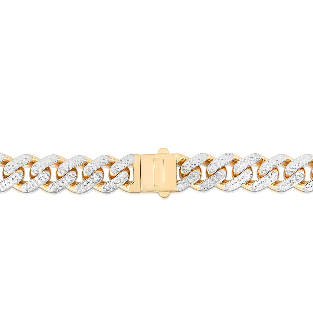 Diamond Chain - 18mm Baguette Cuban Link