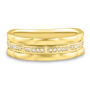 Men&rsquo;s Diamond Wedding Band in 10K Yellow Gold &#40;1/5 ct. tw.&#41; 