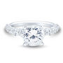1 ct. tw. Diamond Semi-Mount Engagement Ring in Platinum &#40;Setting Only&#41;