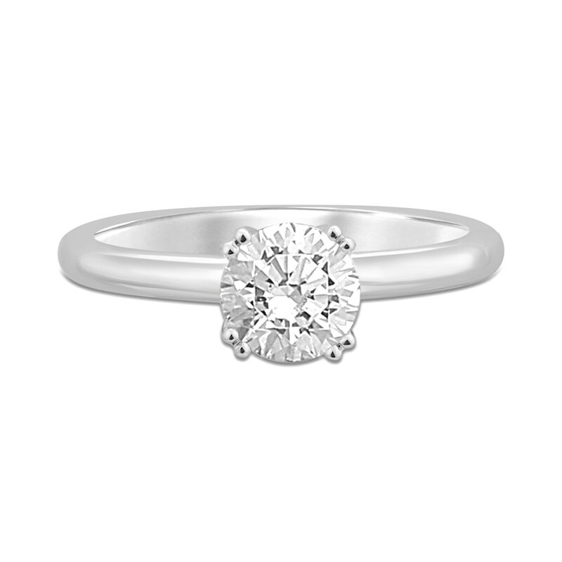 Round Cut Natural Certified Diamond Solitaire,Real 1 Ct Round Brillian –  Forever For Love