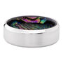 Men&rsquo;s Abalone &amp; Cobalt Wedding Band, 8MM 