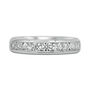 Comfort Fit Channel-Set Diamond Anniversary Band in 14K White Gold &#40;1 ct. tw.&#41;