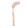 Diamond Chevron Contour Band in 14K Rose Gold &#40;1/2 ct. tw.&#41;