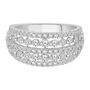 Diamond Five-Row Anniversary Band in 10K White Gold &#40;1 ct. tw.&#41;