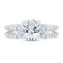 Thea Lab Grown Diamond Bridal Set in 14K White Gold &#40;3 ct. tw.&#41;