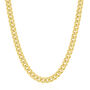 Men&#39;s Curb Chain in Vermeil, 5MM, 22&quot;