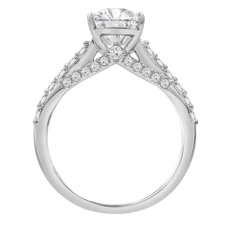 Daphne Lab Grown Oval Diamond Engagement Ring in Platinum &#40;2 1/2 ct. tw.&#41;