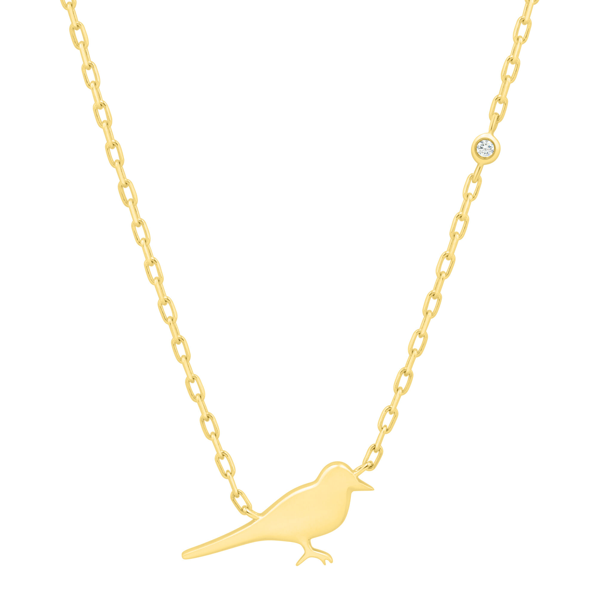 Vintage Gold Puffy Kookaburra Bird Pendant Necklace – Boylerpf