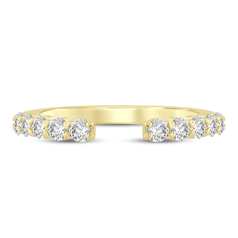 Lab Grown Round Diamond Open Band in 14K Gold &#40;1/2 ct. tw.&#41;