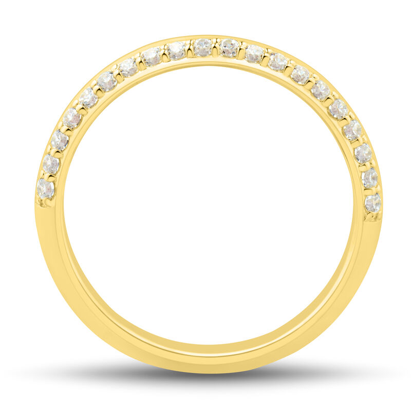 Lab Grown Diamond Band in Vermeil &#40;1/5 ct. tw.&#41;