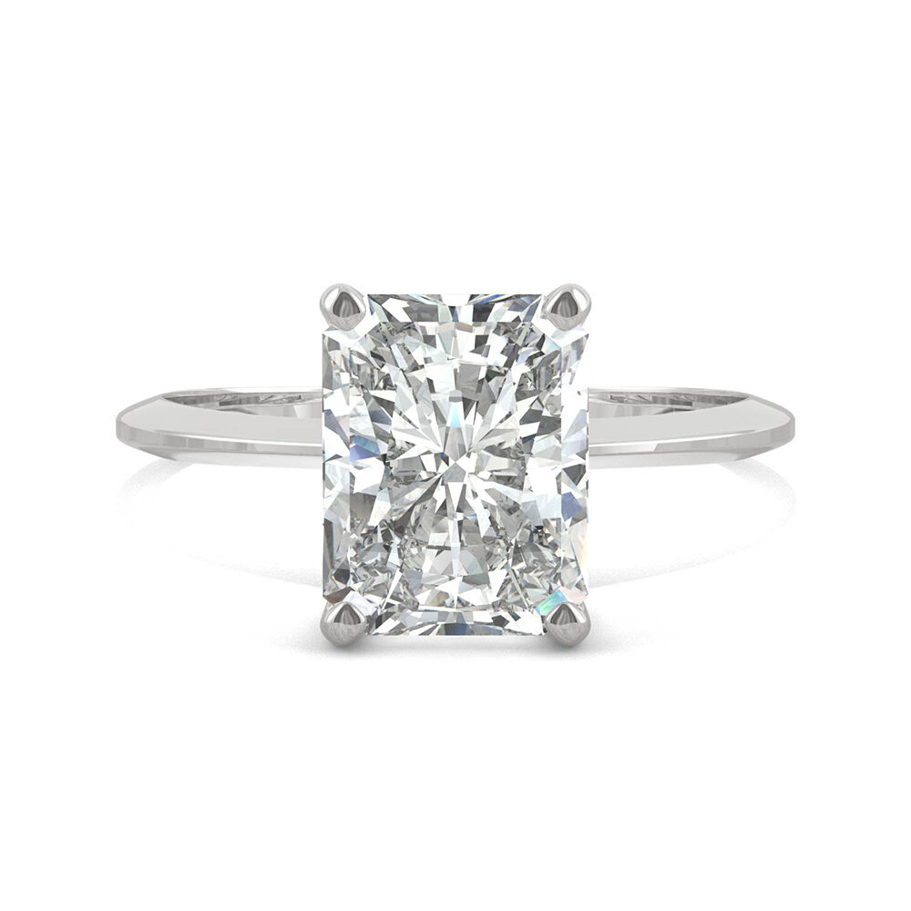 Radiant 2025 moissanite ring