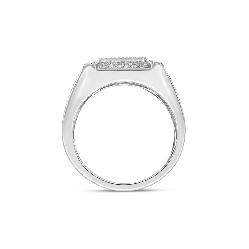 Men&rsquo;s Diamond Ring in 10K White Gold &#40;2 ct. tw.&#41;