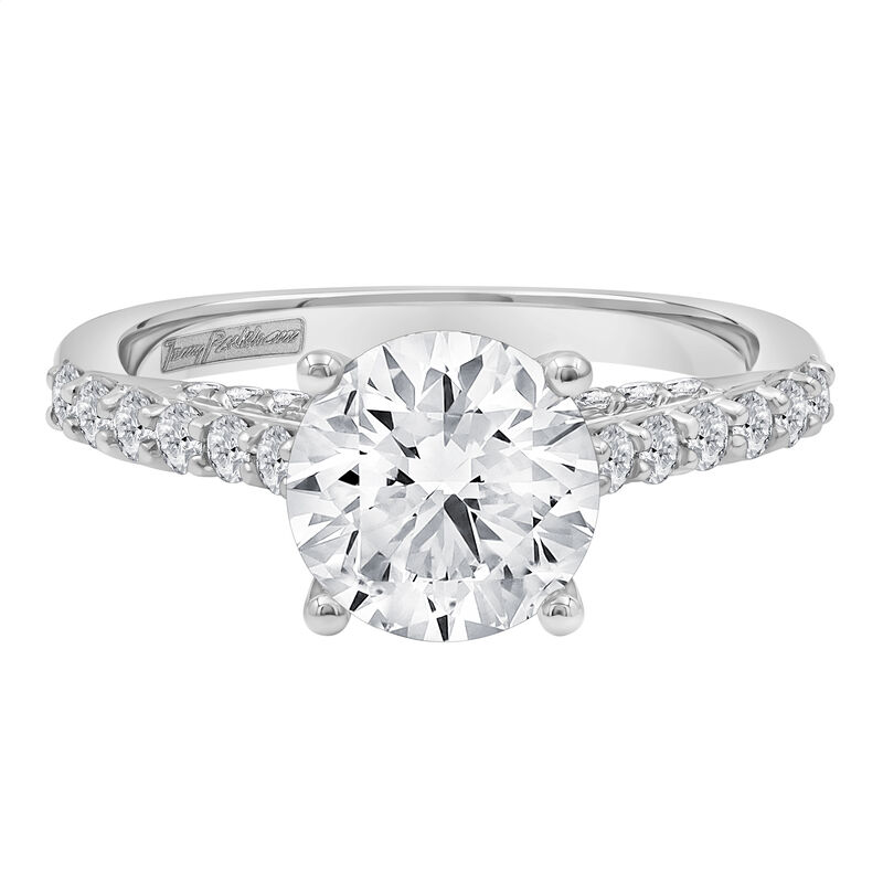 Daphne Lab Grown Round Diamond Engagement Ring in Platinum &#40;2 1/2 ct. tw.&#41;