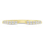 Round Diamond Open Band in 14K Gold