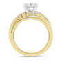 1/3 ct. tw. Round-Cut Diamond Semi-Mount Engagement Ring in 14k Yellow and White Gold &#40;Setting Only&#41;