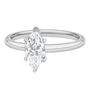 Diamond Marquise Solitaire Engagement Ring in 14K White Gold &#40;1 ct.&#41;