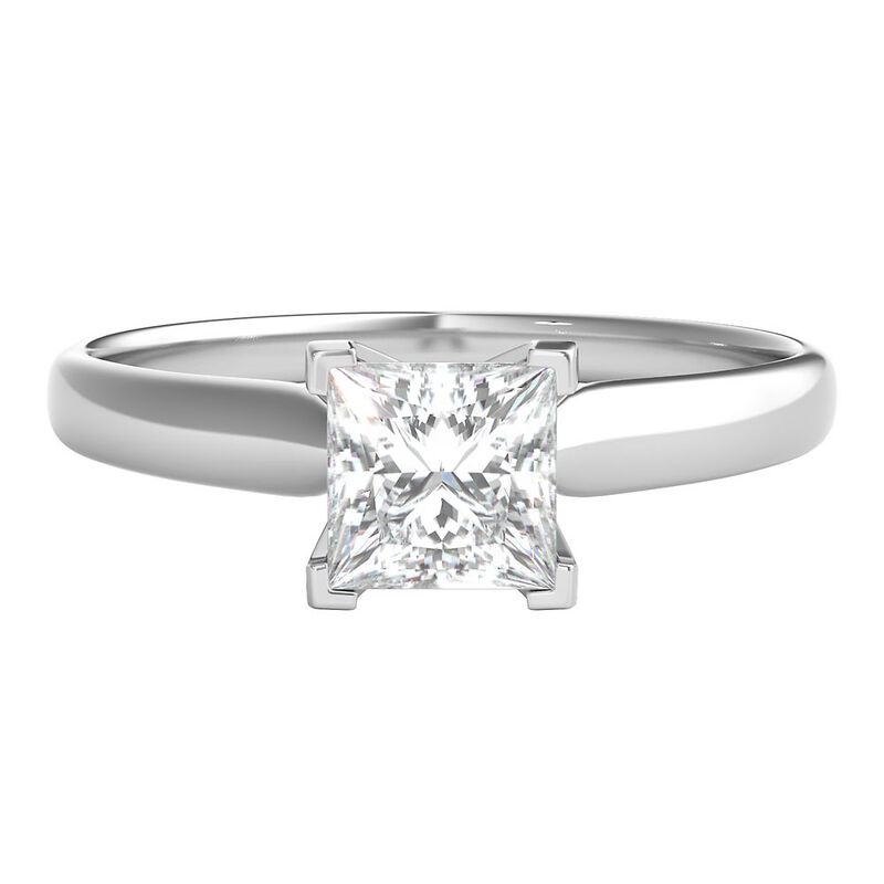 3/4 ct. tw. Prima Diamond Solitaire Engagement Ring in 14K White Gold