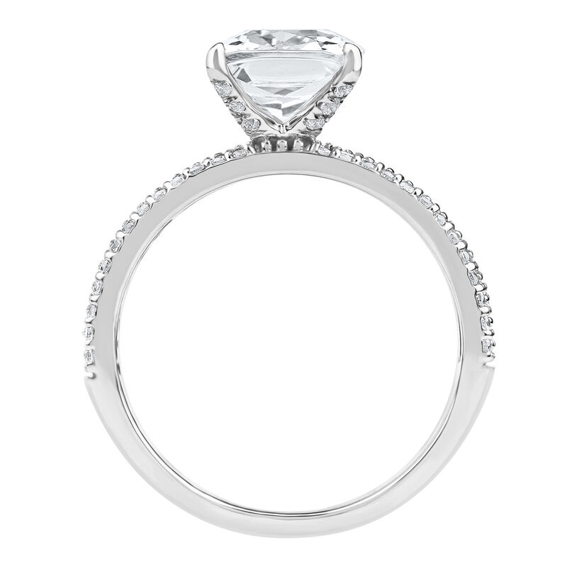 Harper Lab Grown Diamond Engagement Ring in 14K White Gold &#40;3 3/4 ct. tw.&#41;