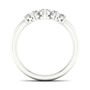 Lab Grown Diamond Contour Band in 14K White Gold &#40;1/2 ct. tw.&#41; 