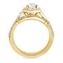 Lab Grown Diamond Pear-Shaped Engagement Ring in 10K Yellow Gold &#40;1 1/3 ct. tw.&#41;