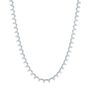 Lab Grown Diamond Cluster Necklace in 14K White Gold &#40;3 ct. tw.&#41;