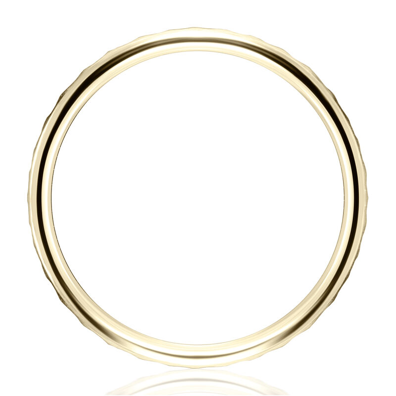 Hammered Band in 14K Gold, 2MM