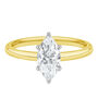 Diamond Marquise Solitaire Engagement Ring in 14K Yellow Gold &#40;1 ct.&#41;