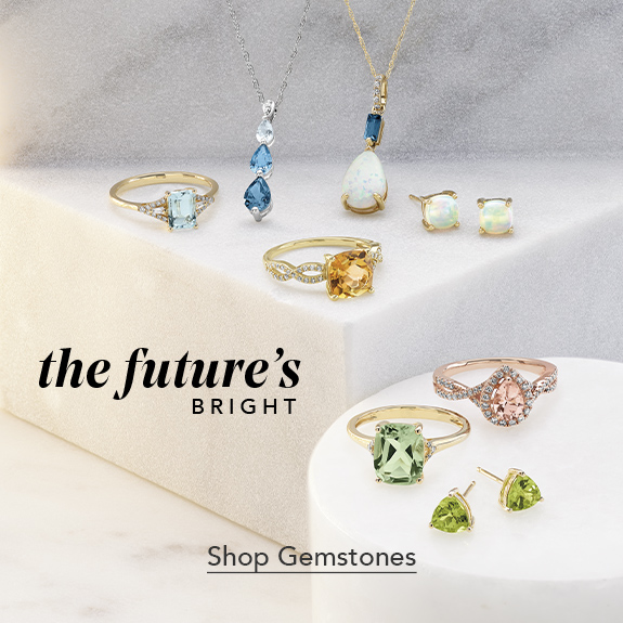 The future's bright. Shop gemstones