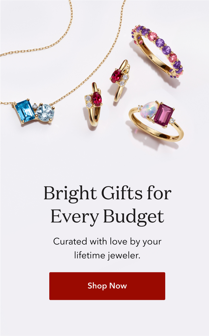 Bright gifts for every budget. Curated with love by your lifetime jeweler. Shop now.