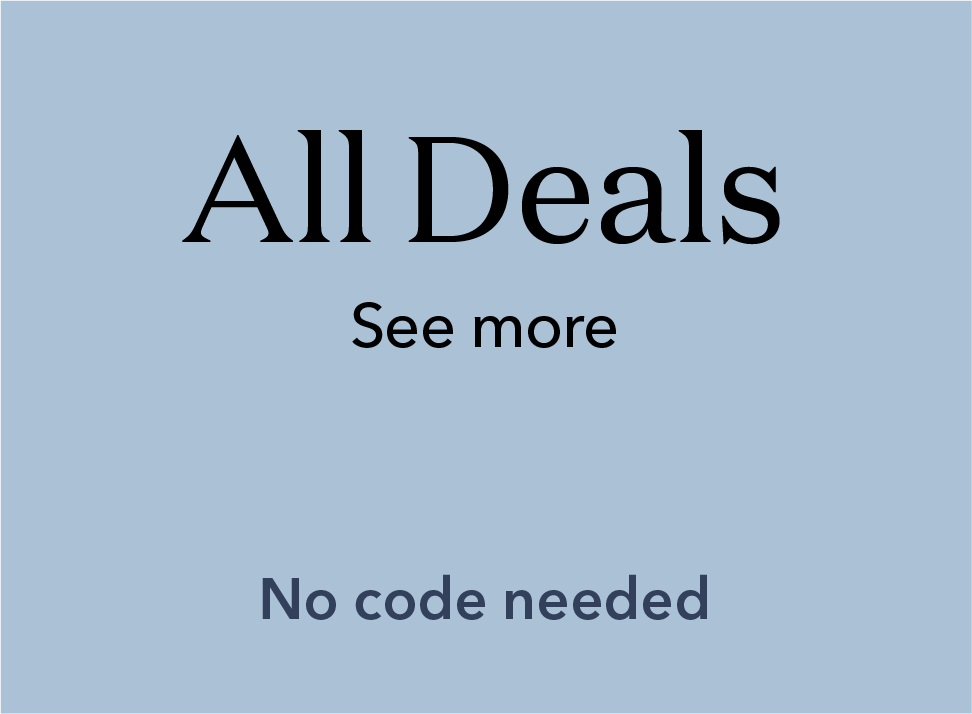 All deals see more. No code needed.