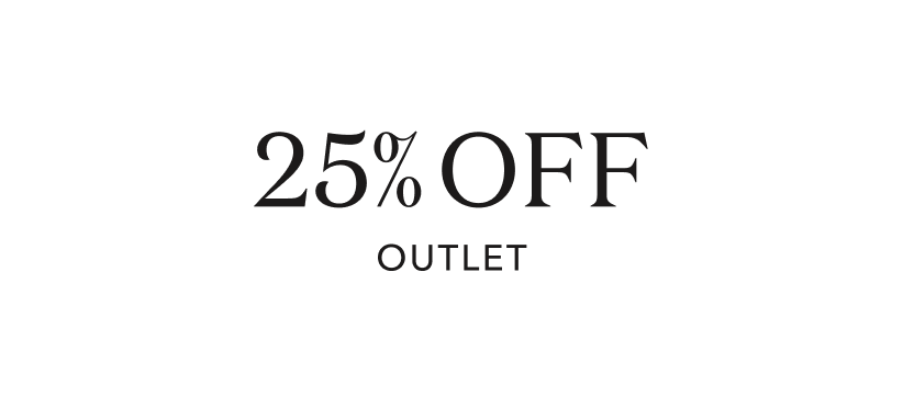 25% off Outlet