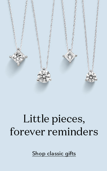 Little pieces, forever reminders. Shop classic gifts.