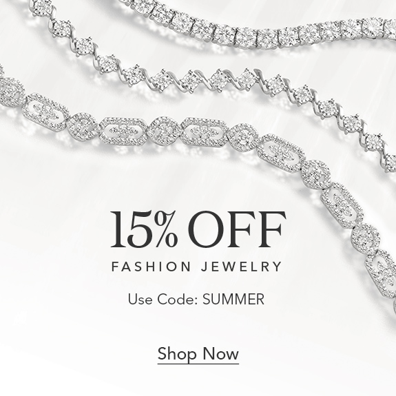 15% off fashion jewelry. Use Code: SUMMER. Shop Now