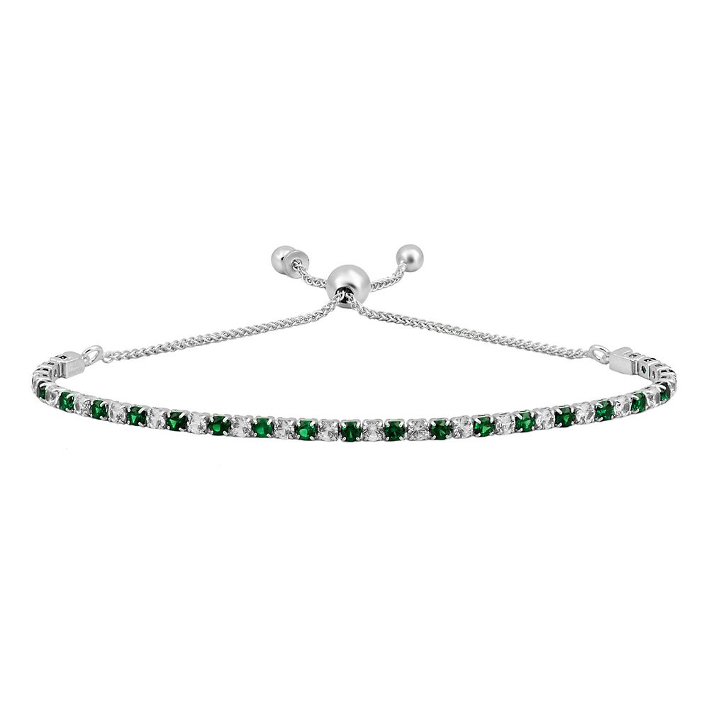 emerald bolo bracelet