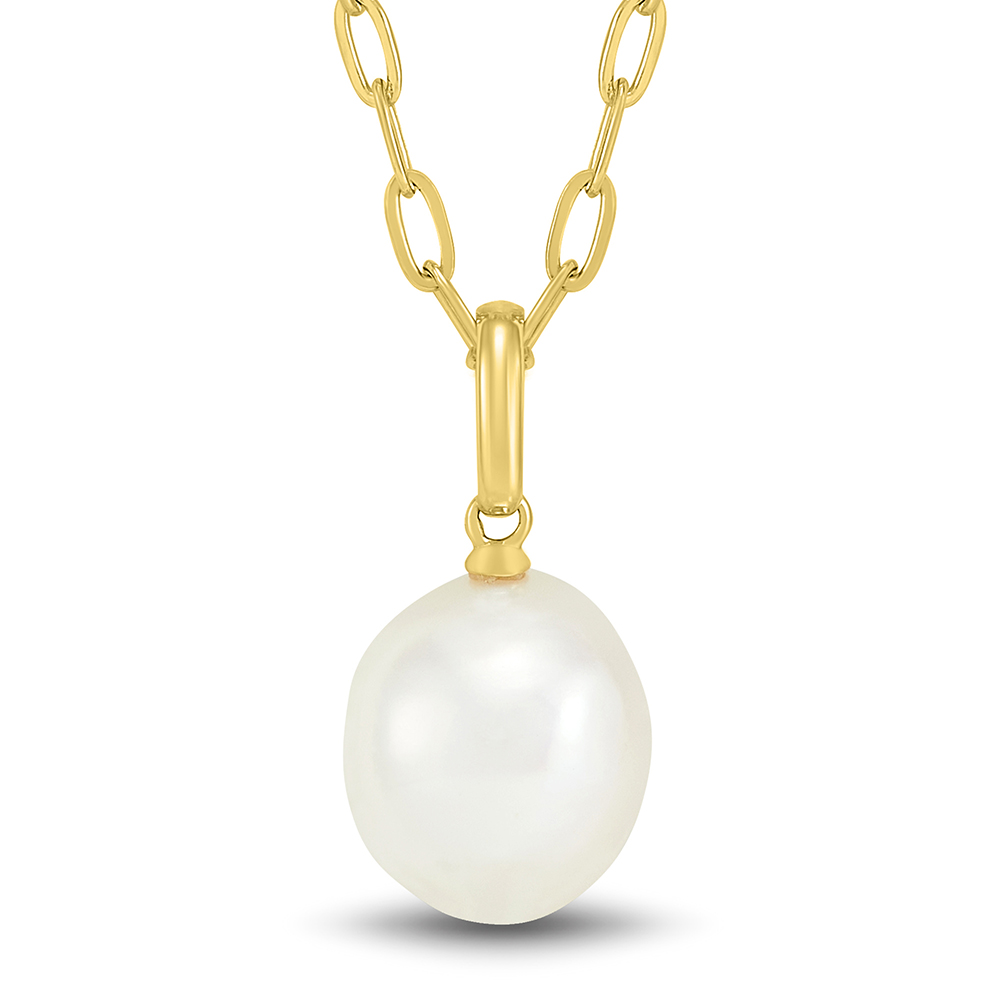 Sunset Pearls in Yellow Gold– FRAME CHAIN