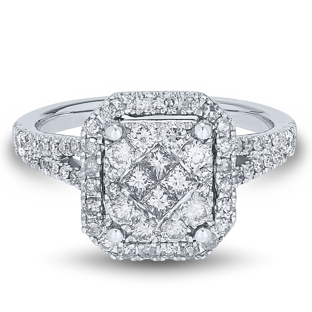 Diamond Daughters Angela Oval Moissanite Engagement Ring