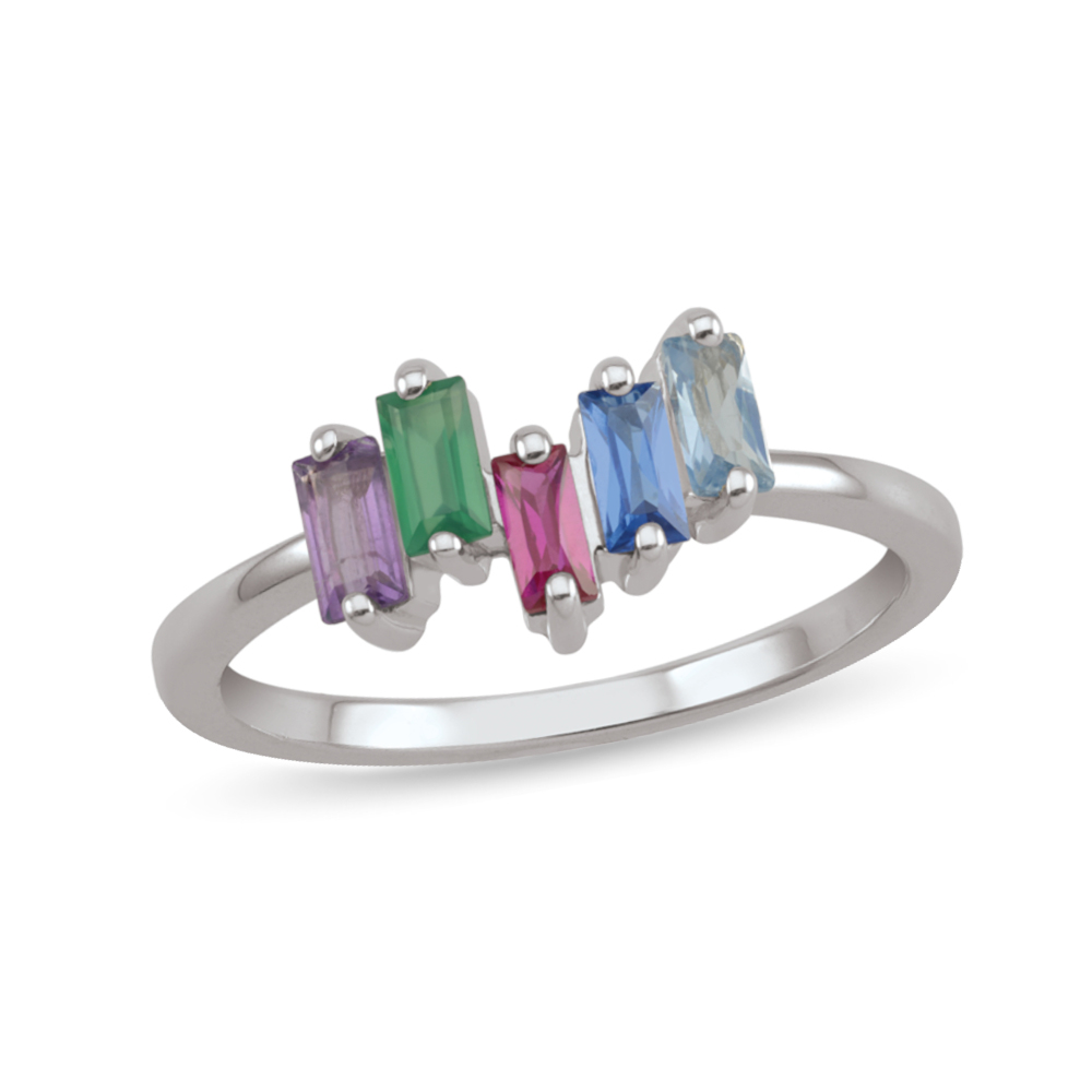 helzberg birthstone mother's rings