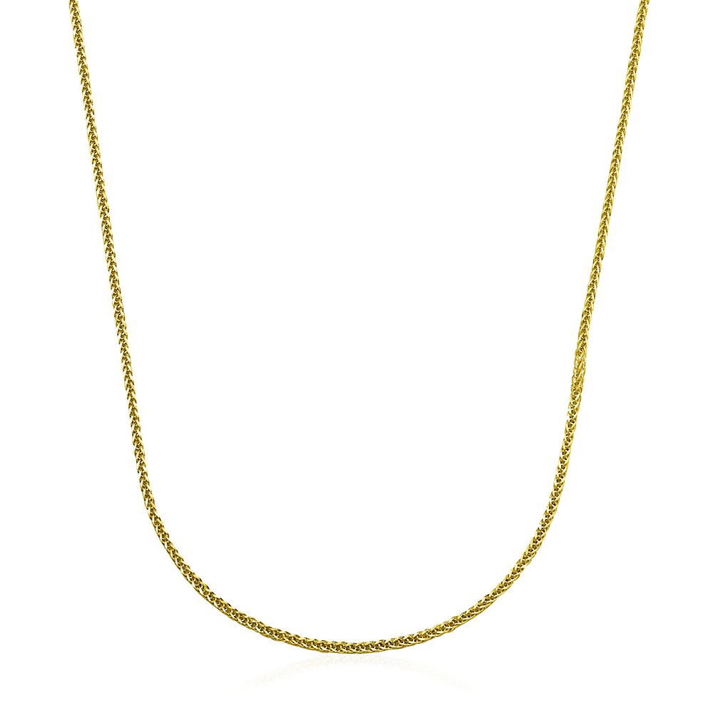 Square Dimensional Chain in 14K Yellow Gold | Helzberg Diamonds