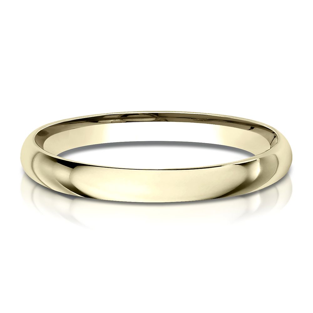 14K Gold 1.2 mm Wedding Band 14K White Gold / 3.75