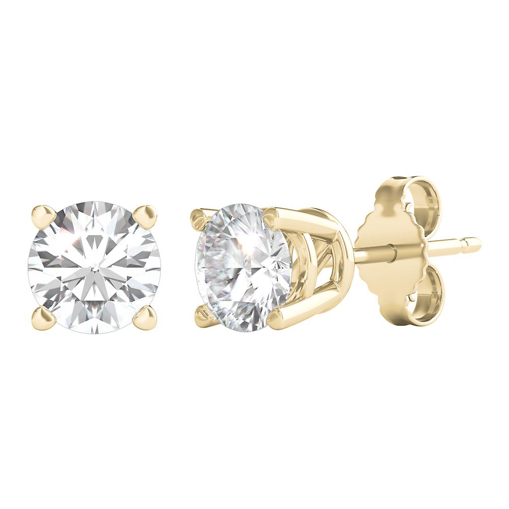 Costco.co.uk | 0.38ctw Baguette Diamond Knot Stud Earring...