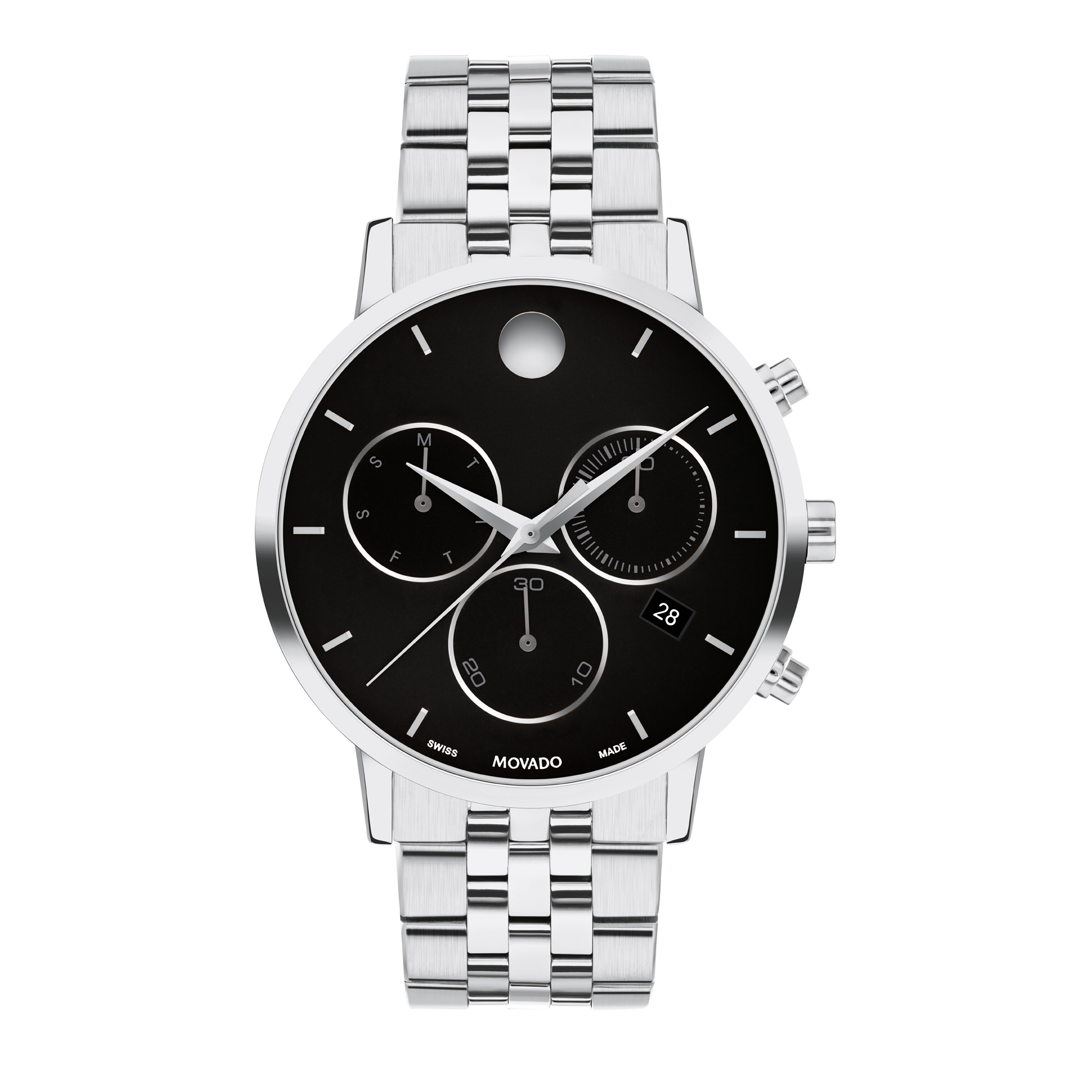 Movado museum stainless steel online