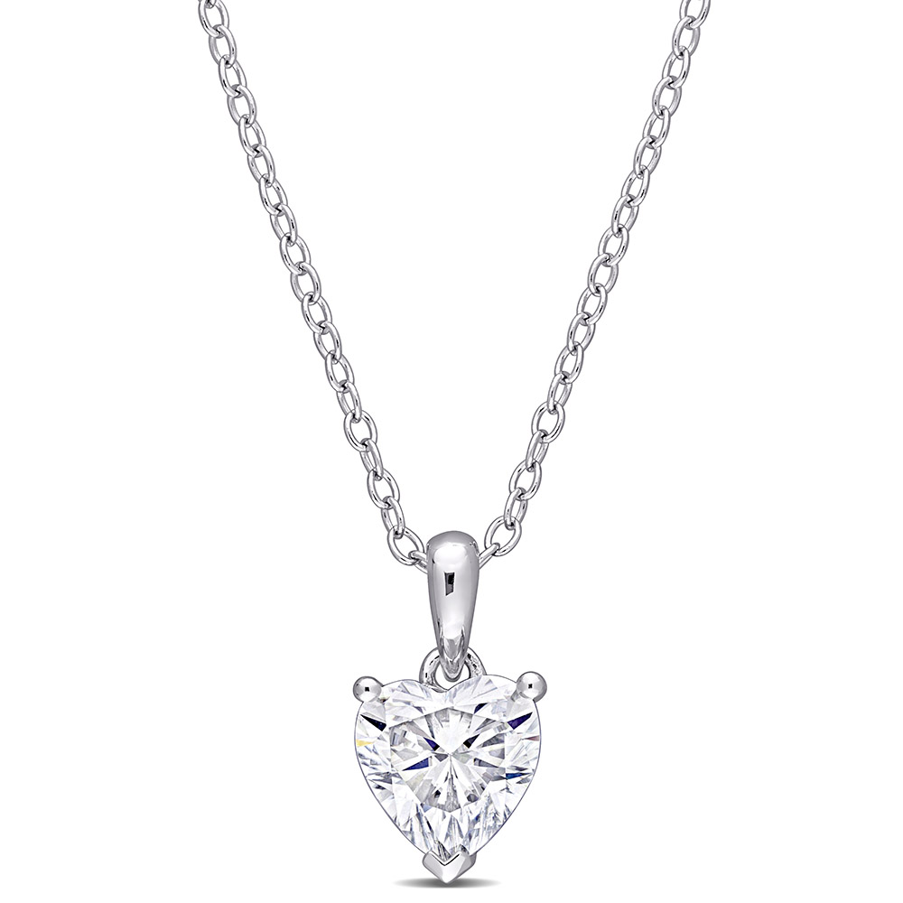 Louisville Extra Large (1 Inch) Pendant (10k White Gold)