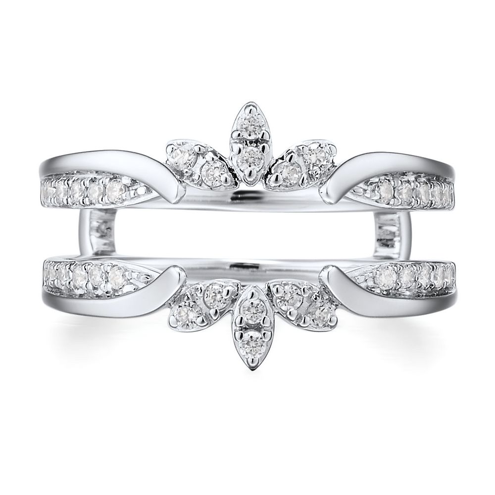 1/3 ct. tw. Diamond Ring Enhancer in White 10K Gold | Helzberg Diamonds