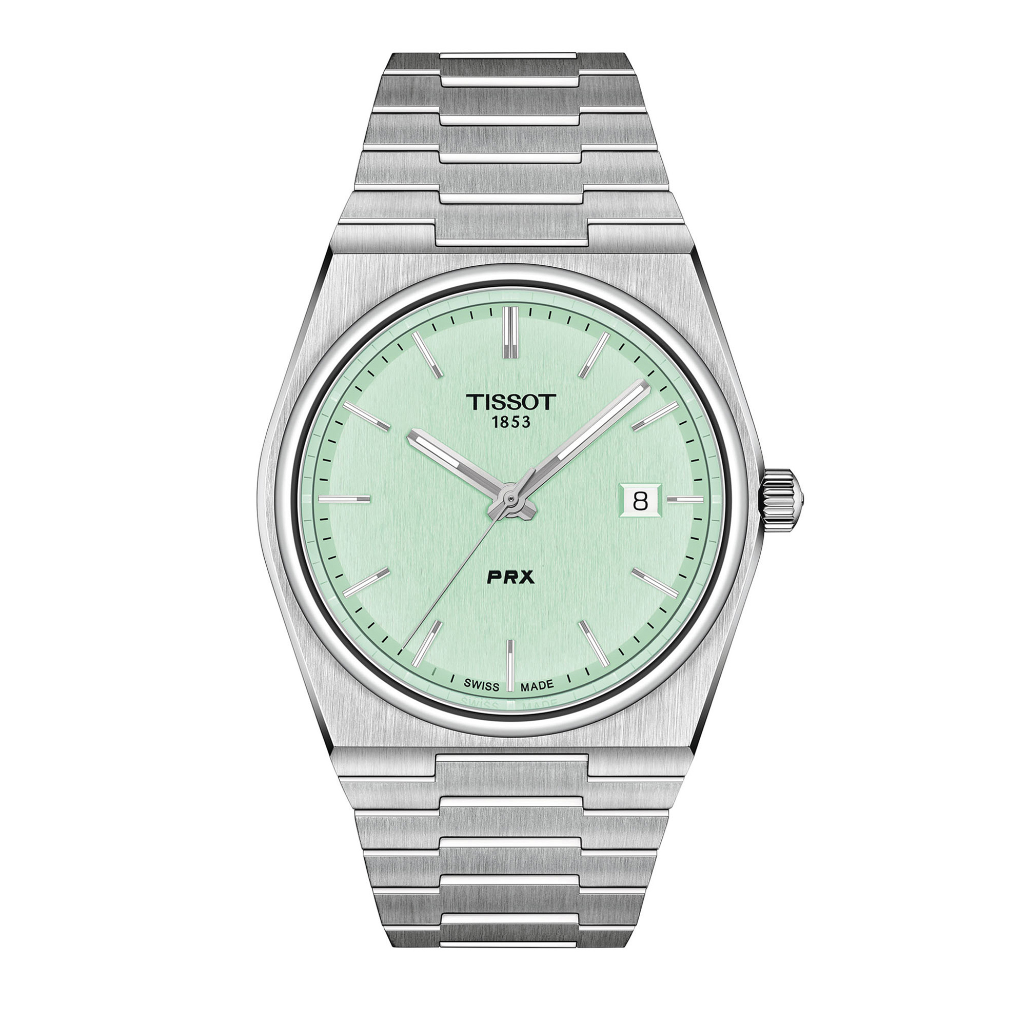 Tissot Men s PRX Dress Watch in Stainless Steel