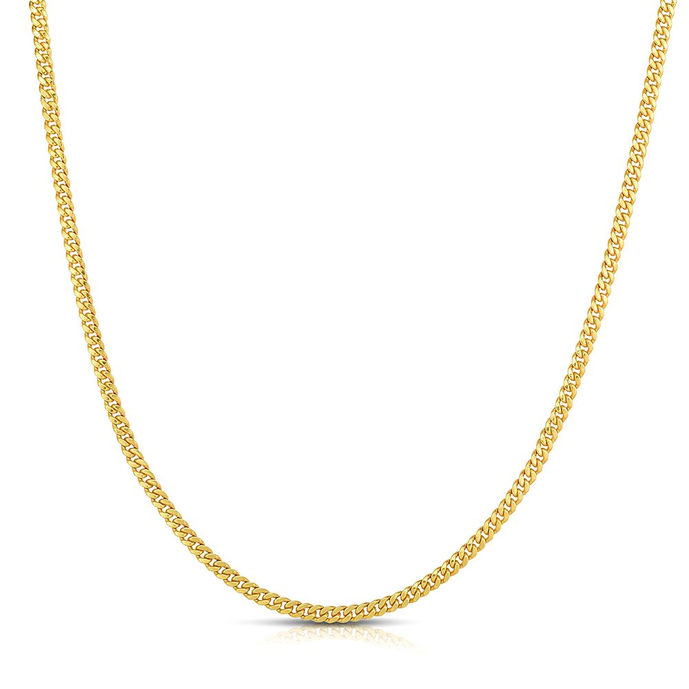 Figaro Link Chain in Yellow Gold - 4mm – The GLD Shop