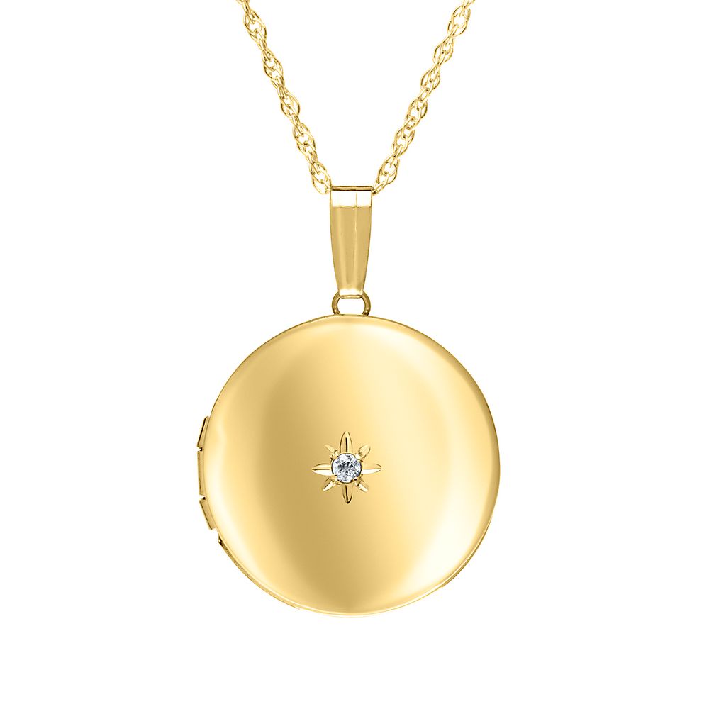 A on sale locket gold